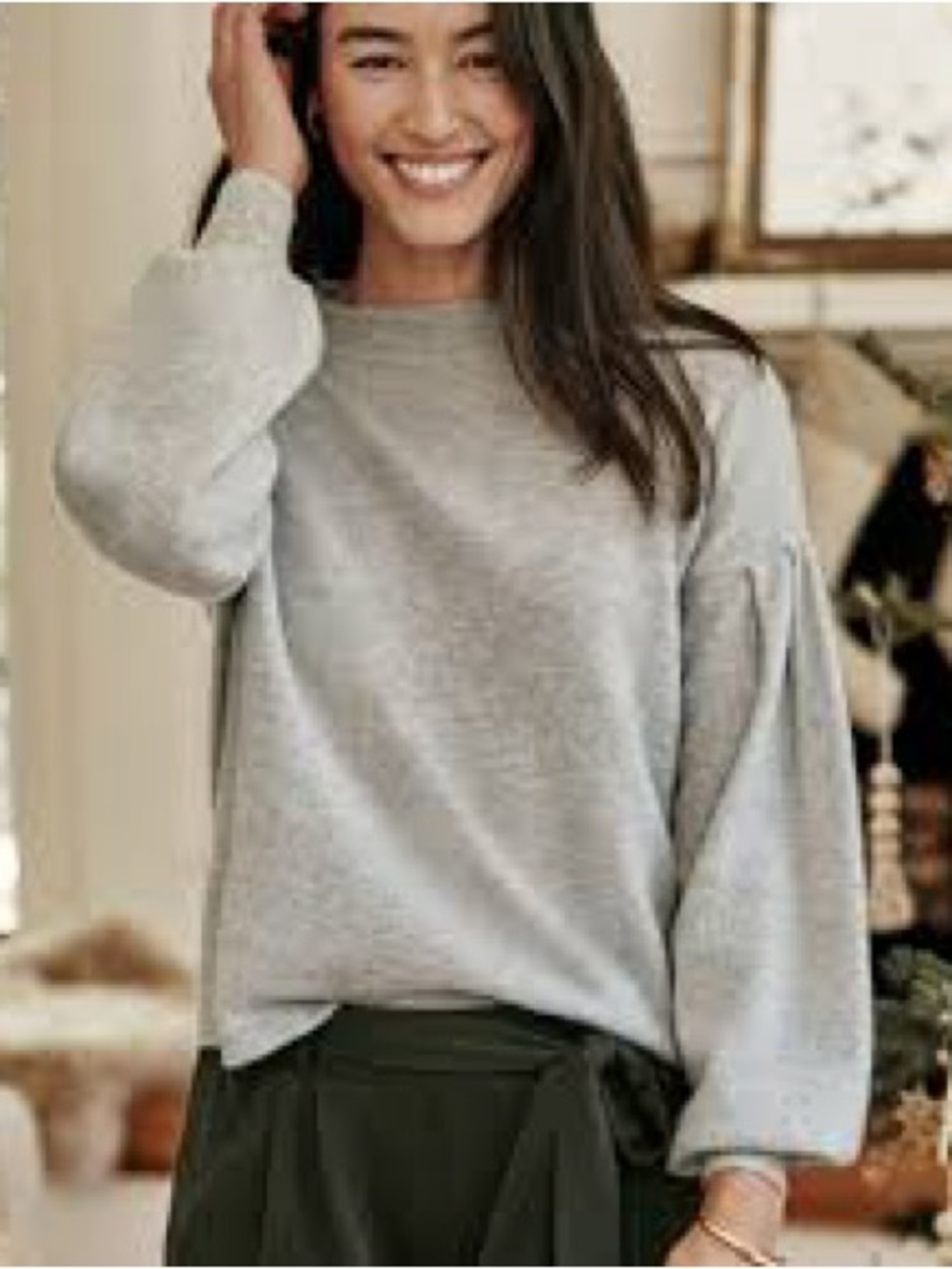 Garnet Hill Odette Cashmere Sweater